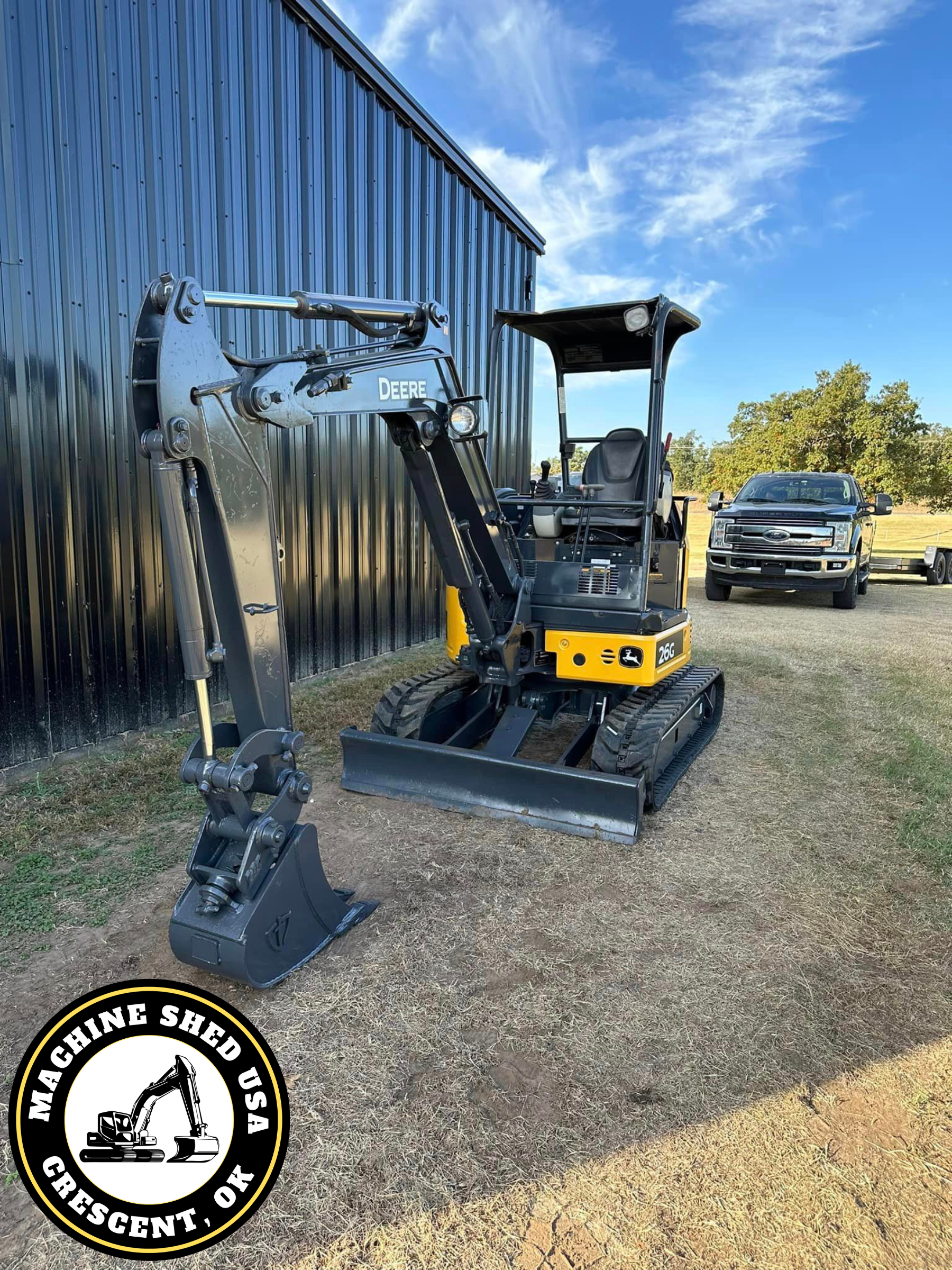 SOLD-John Deere 26G excavator