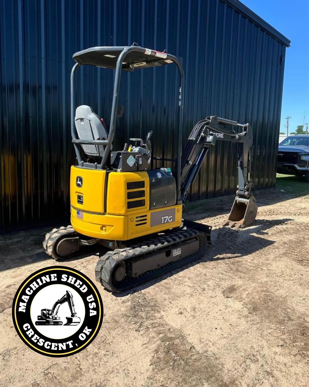 SOLD-2017 John Deere 17G Mini Excavator