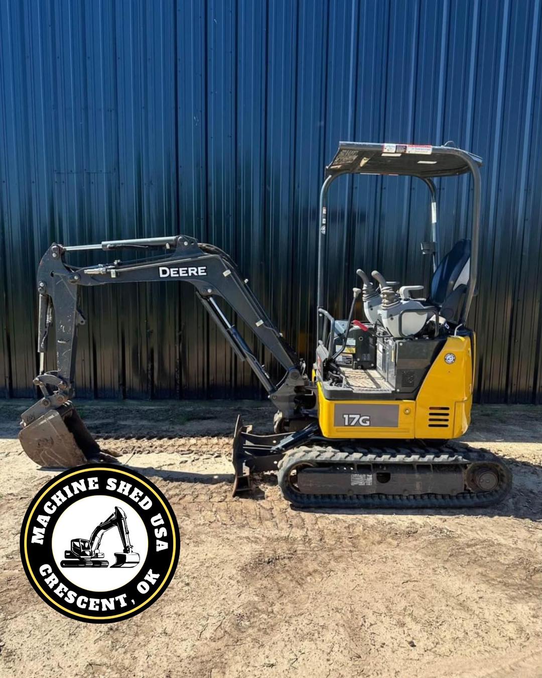 SOLD-2017 John Deere 17G Mini Excavator