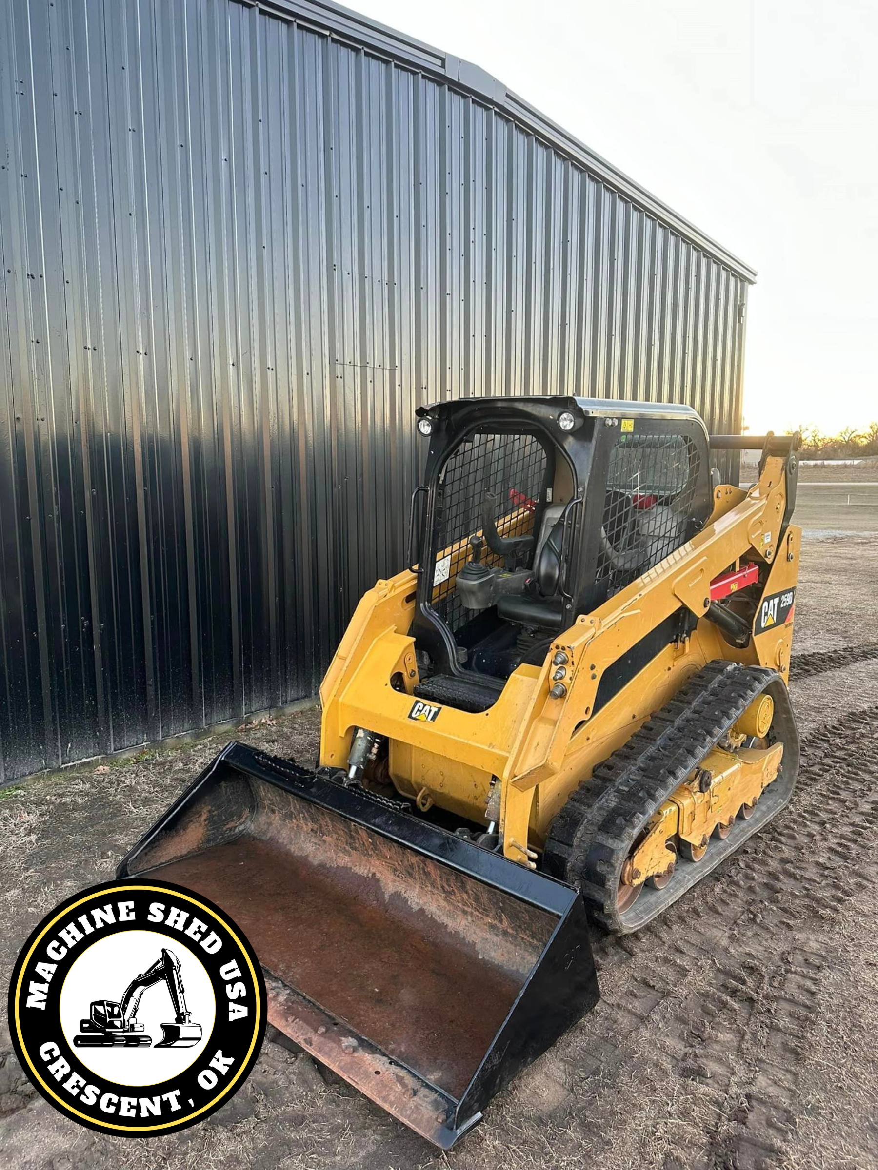 SOLD-Cat 259D Skid Steer-compact track loader