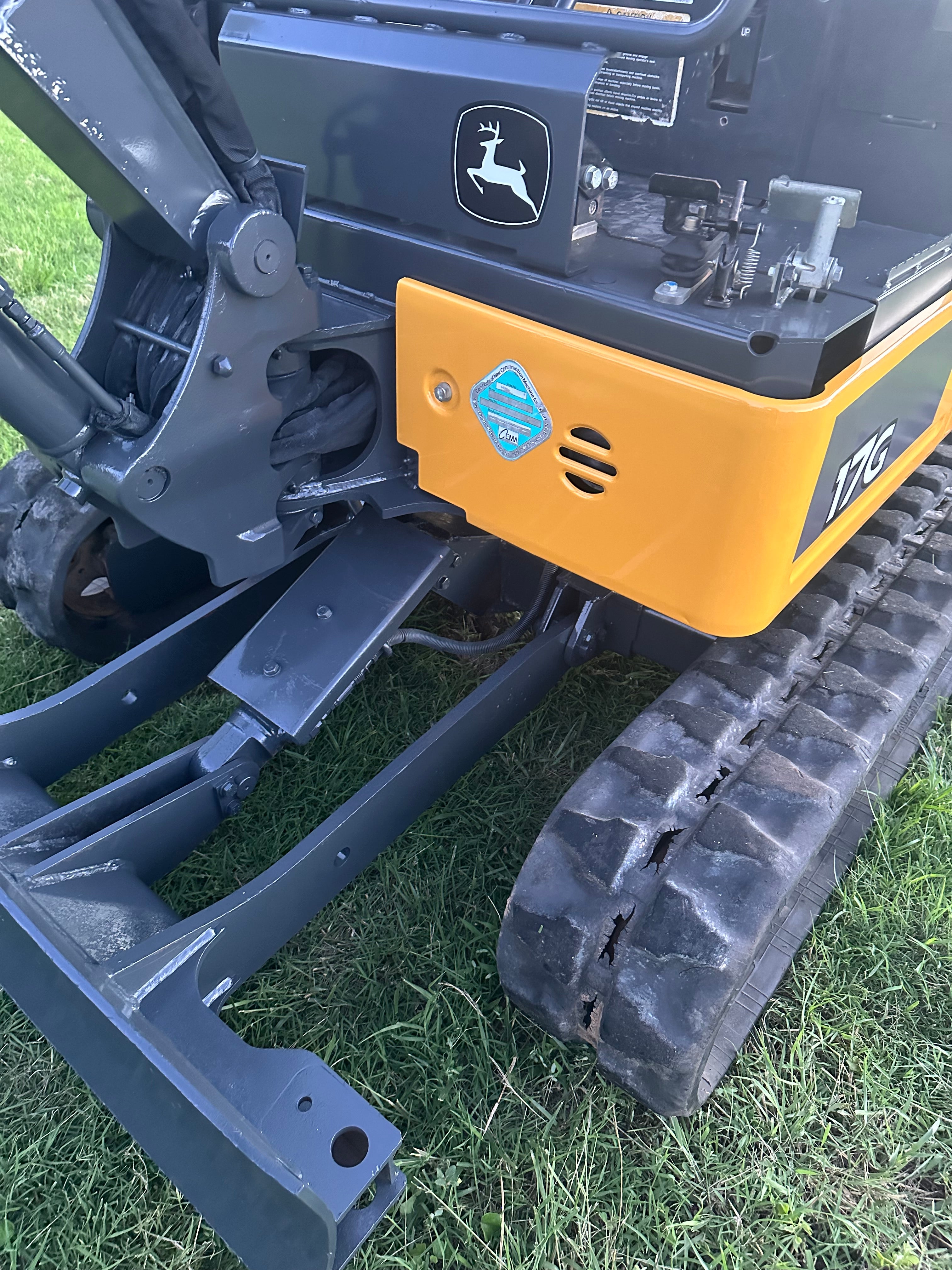 SOLD-2018 John Deere 17G Mini Excavator