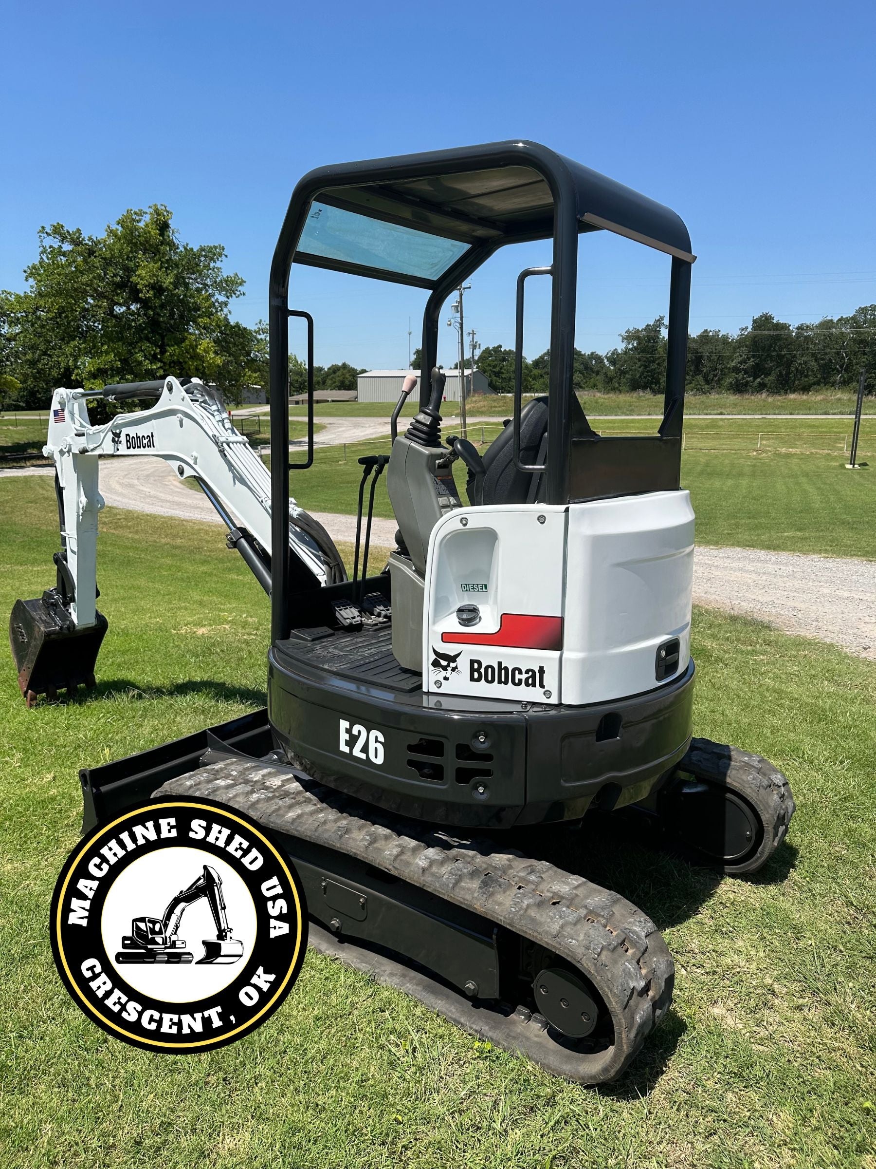 SOLD-2017 Bobcat E26 Mini Excavator