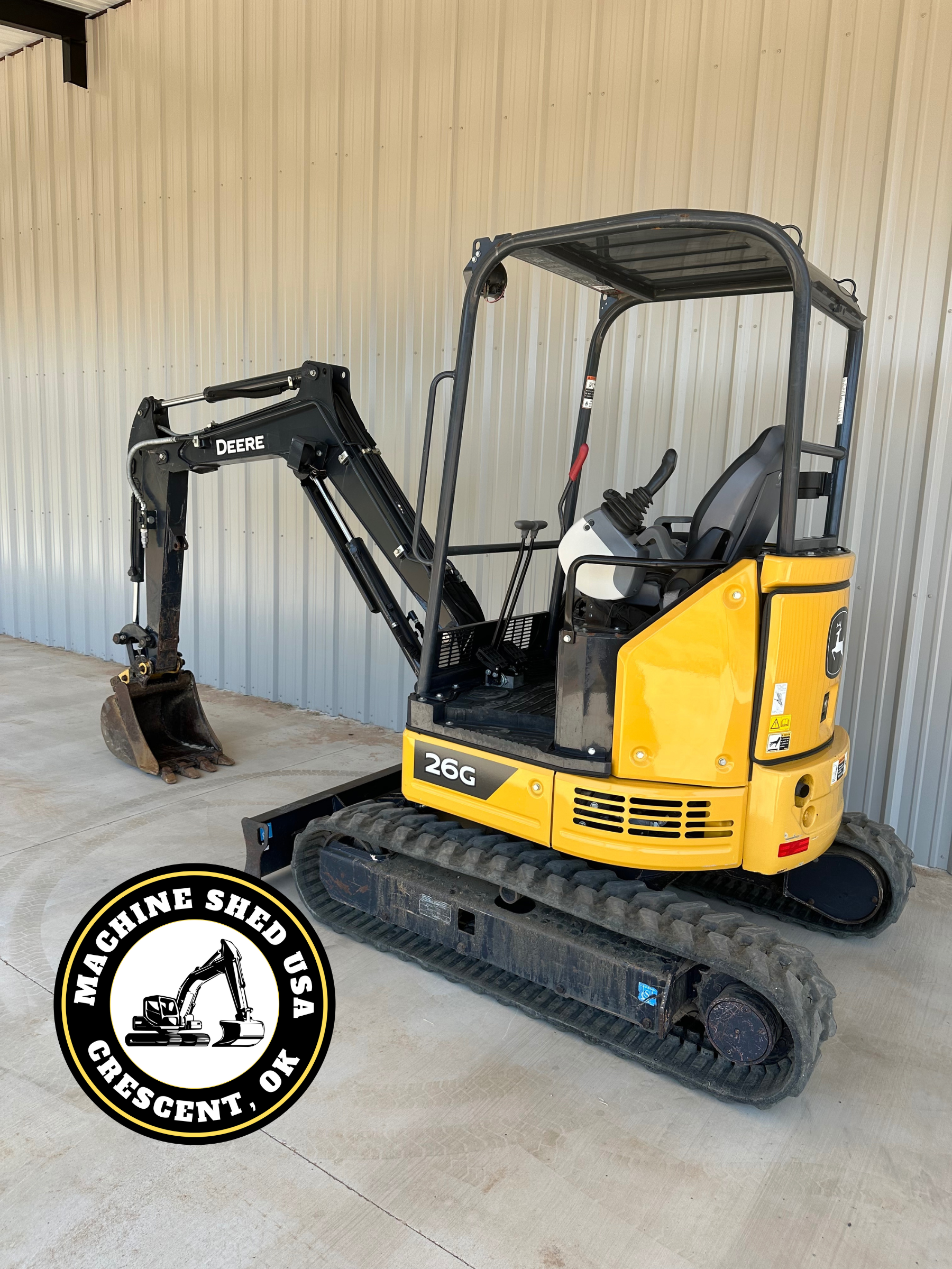 SOLD-2020 John Deere 26G Mini Excavator