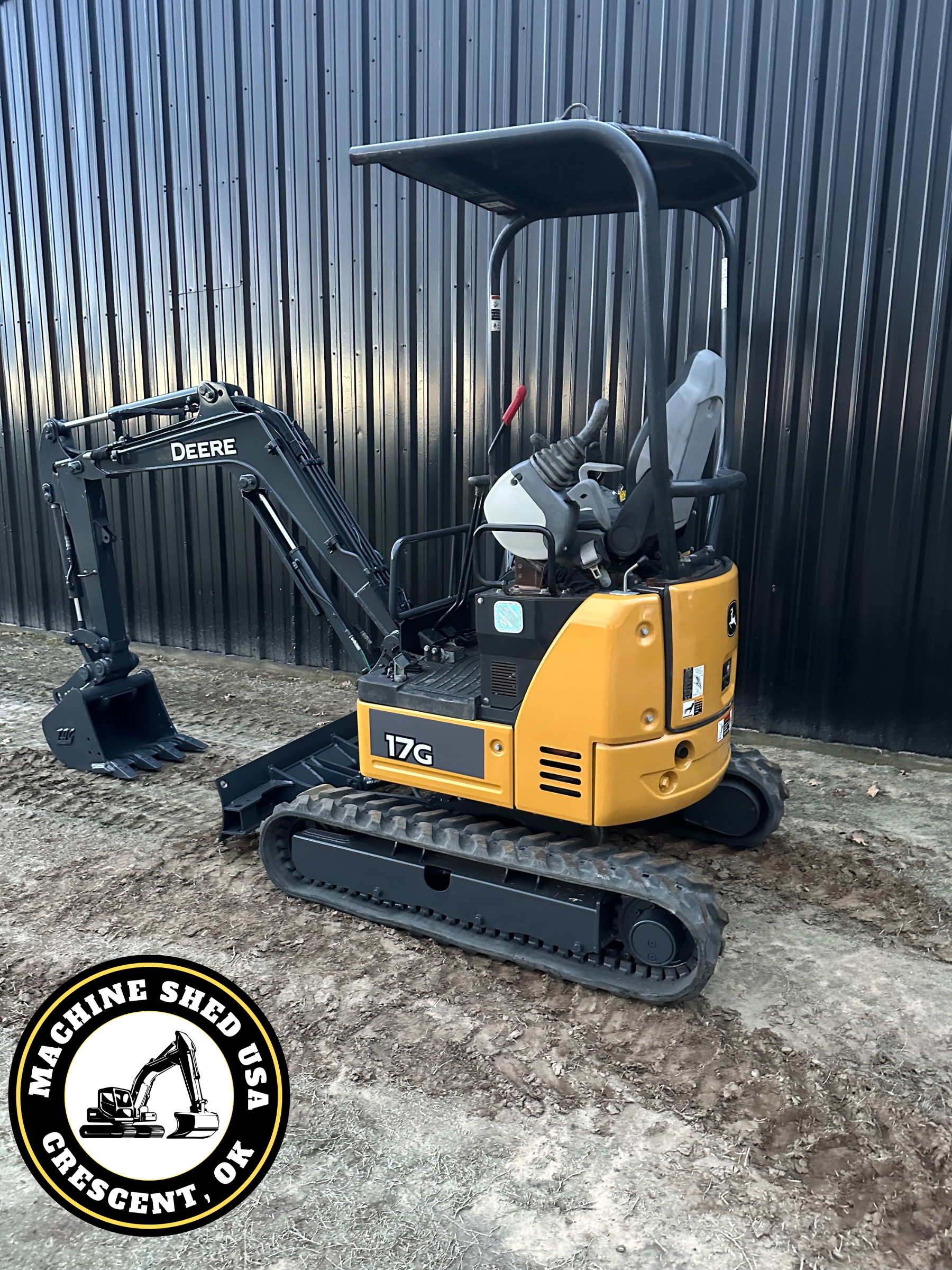 SOLD-2017 John Deere 17G Mini Excavator