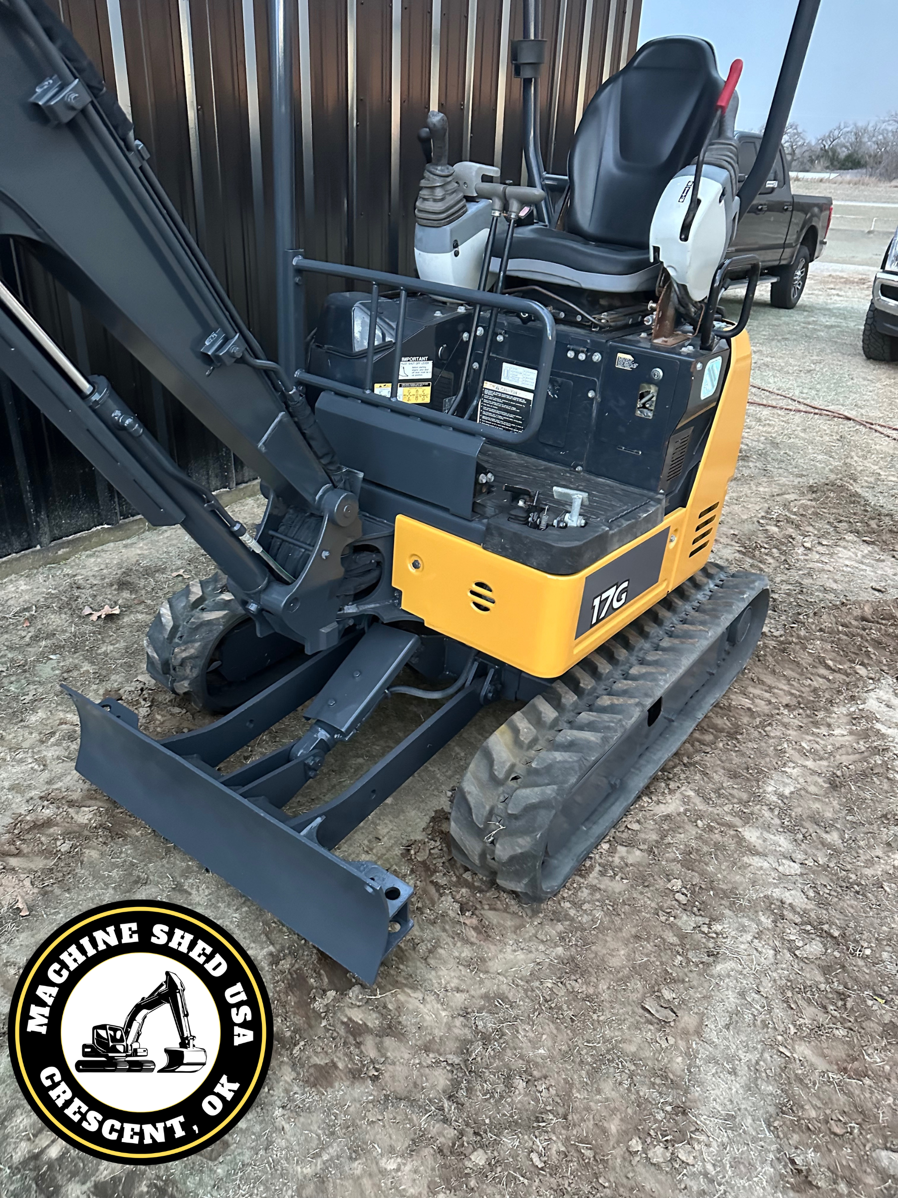 SOLD-2017 John Deere 17G Mini Excavator