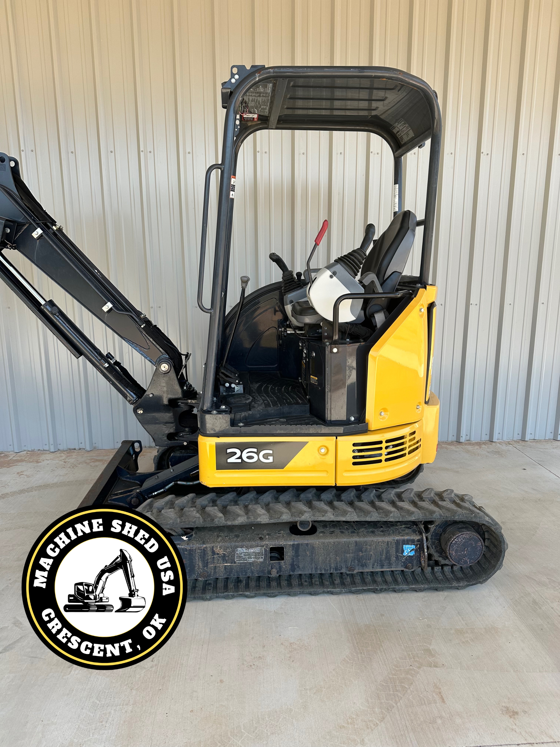 SOLD-2020 John Deere 26G Mini Excavator