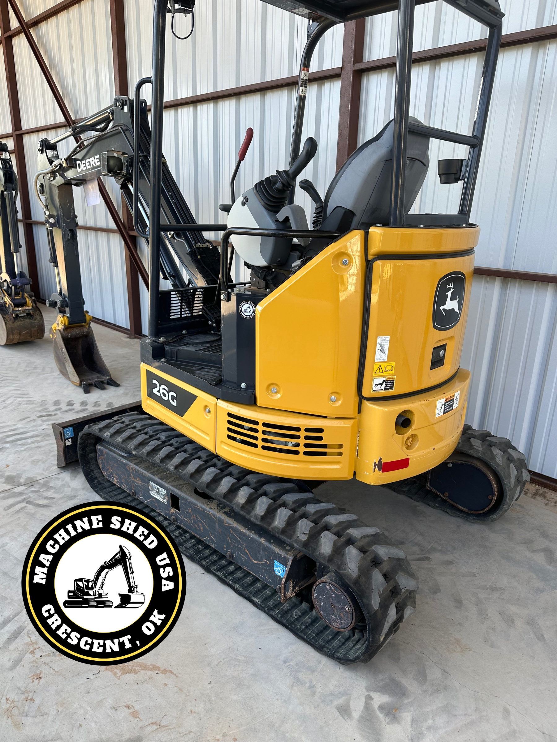 SOLD-2020 John Deere 26G Mini Excavator