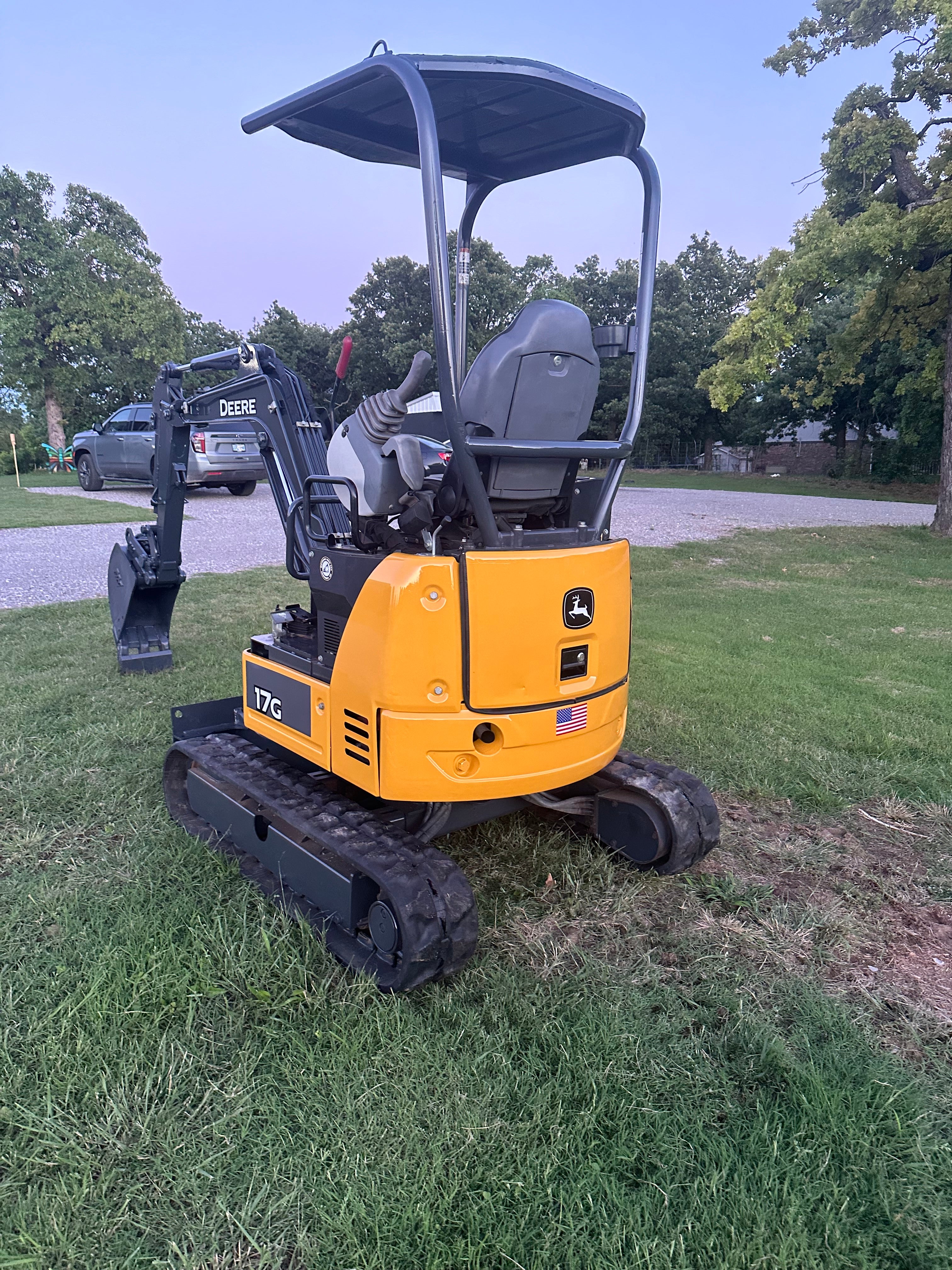 SOLD-2018 John Deere 17G Mini Excavator