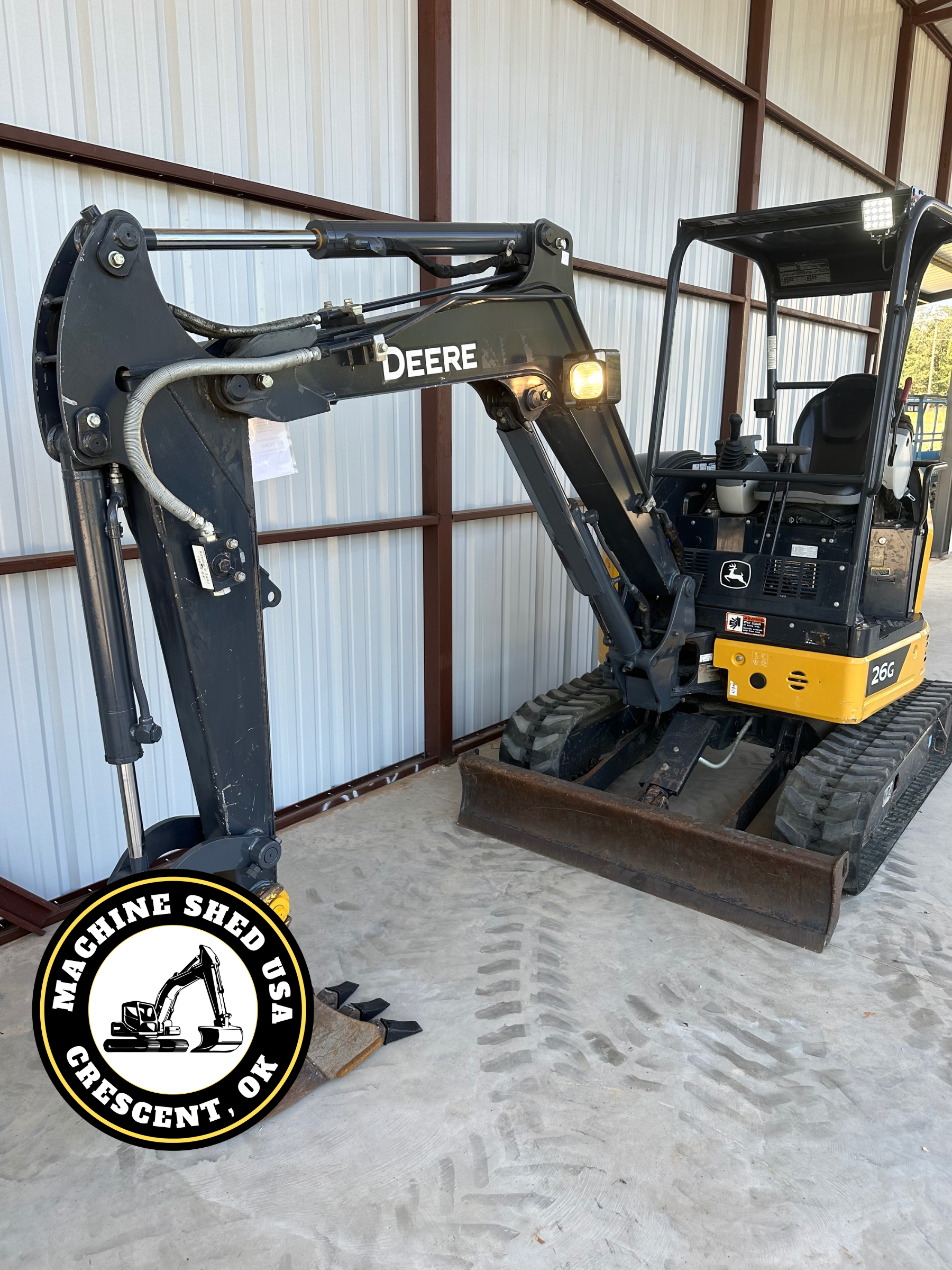 SOLD-2020 John Deere 26G Mini Excavator