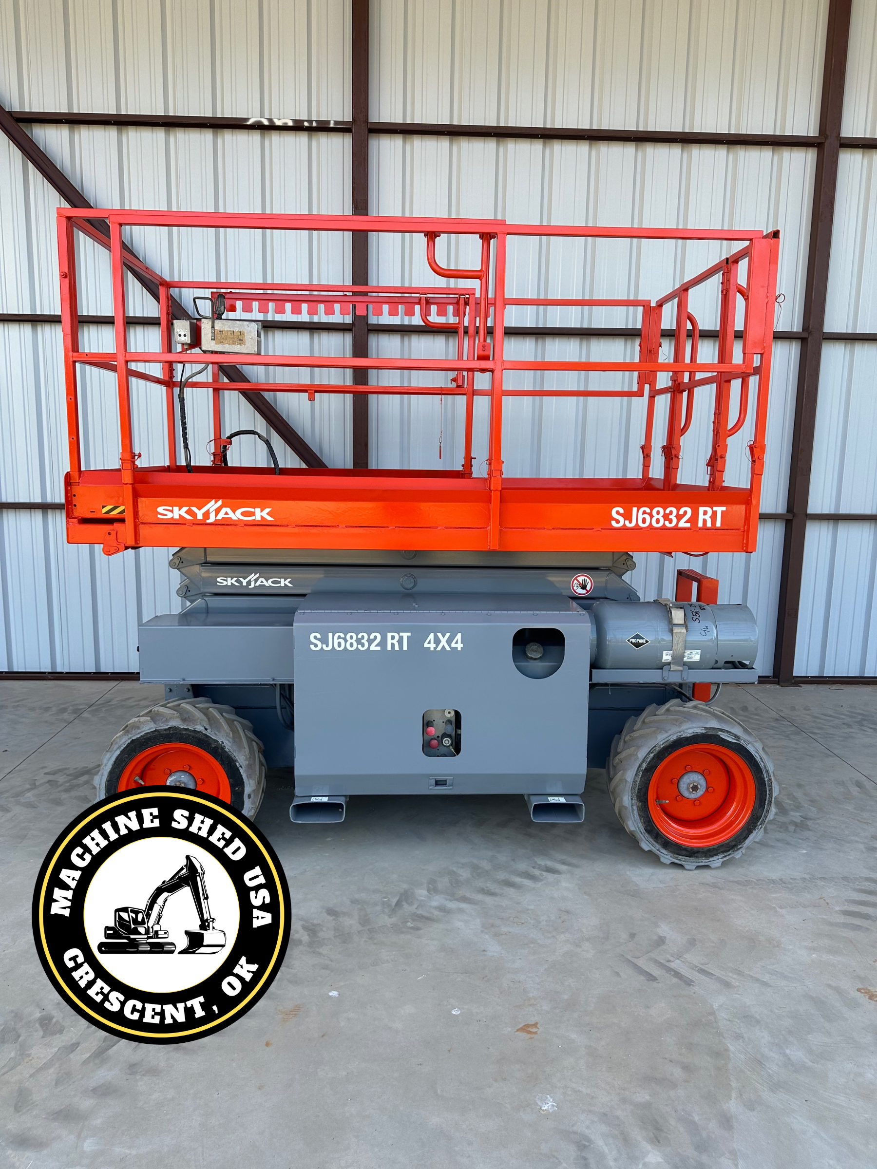 SOLD-2015 Skyjack SJ6832 Off-road Scissor Lift