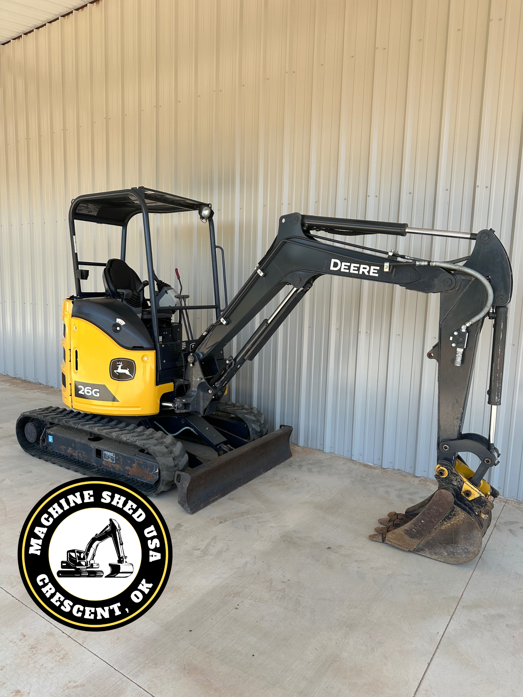 SOLD-2020 John Deere 26G Mini Excavator