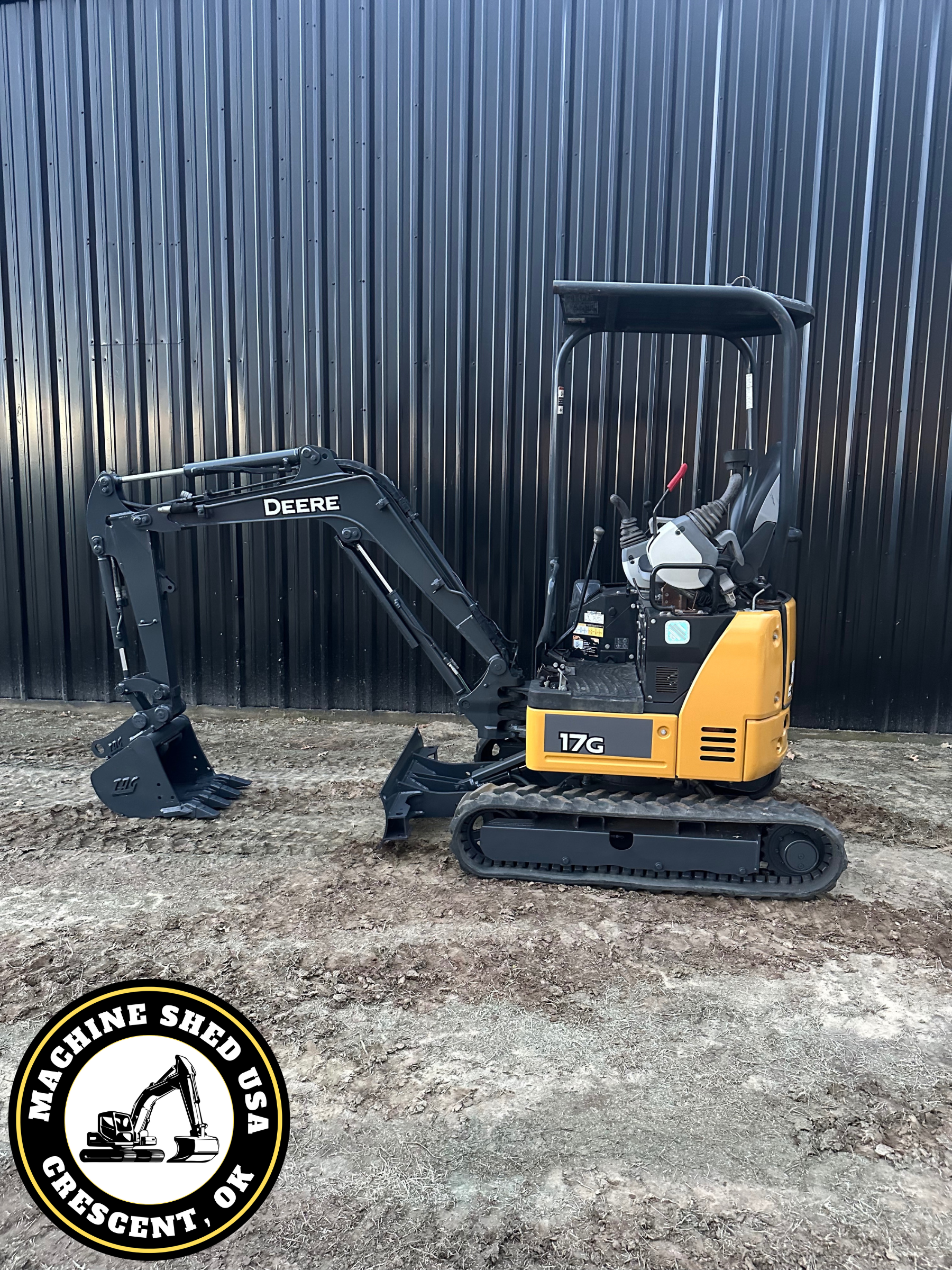 SOLD-2017 John Deere 17G Mini Excavator