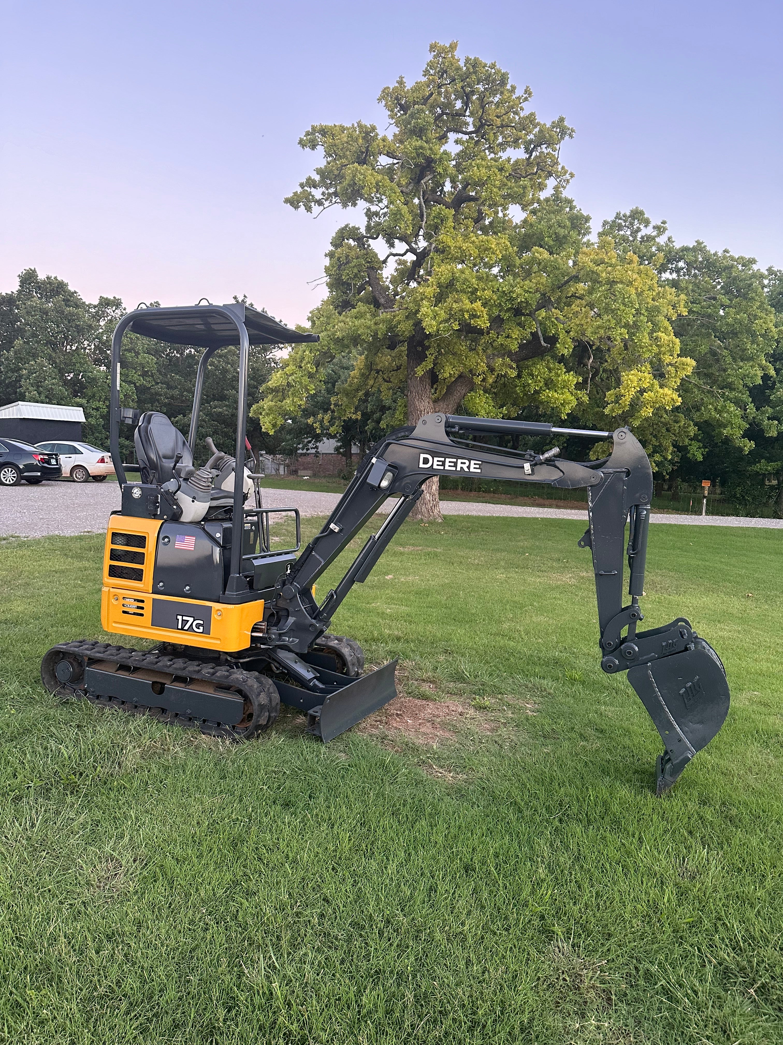 SOLD-2018 John Deere 17G Mini Excavator