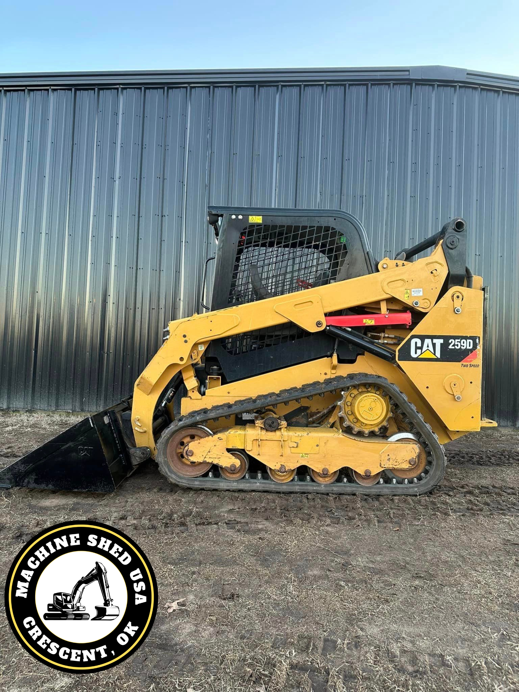 SOLD-Cat 259D Skid Steer-compact track loader