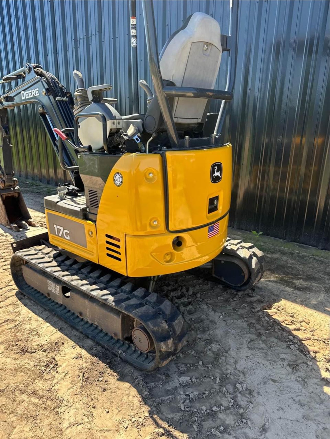 SOLD-2017 John Deere 17G Mini Excavator