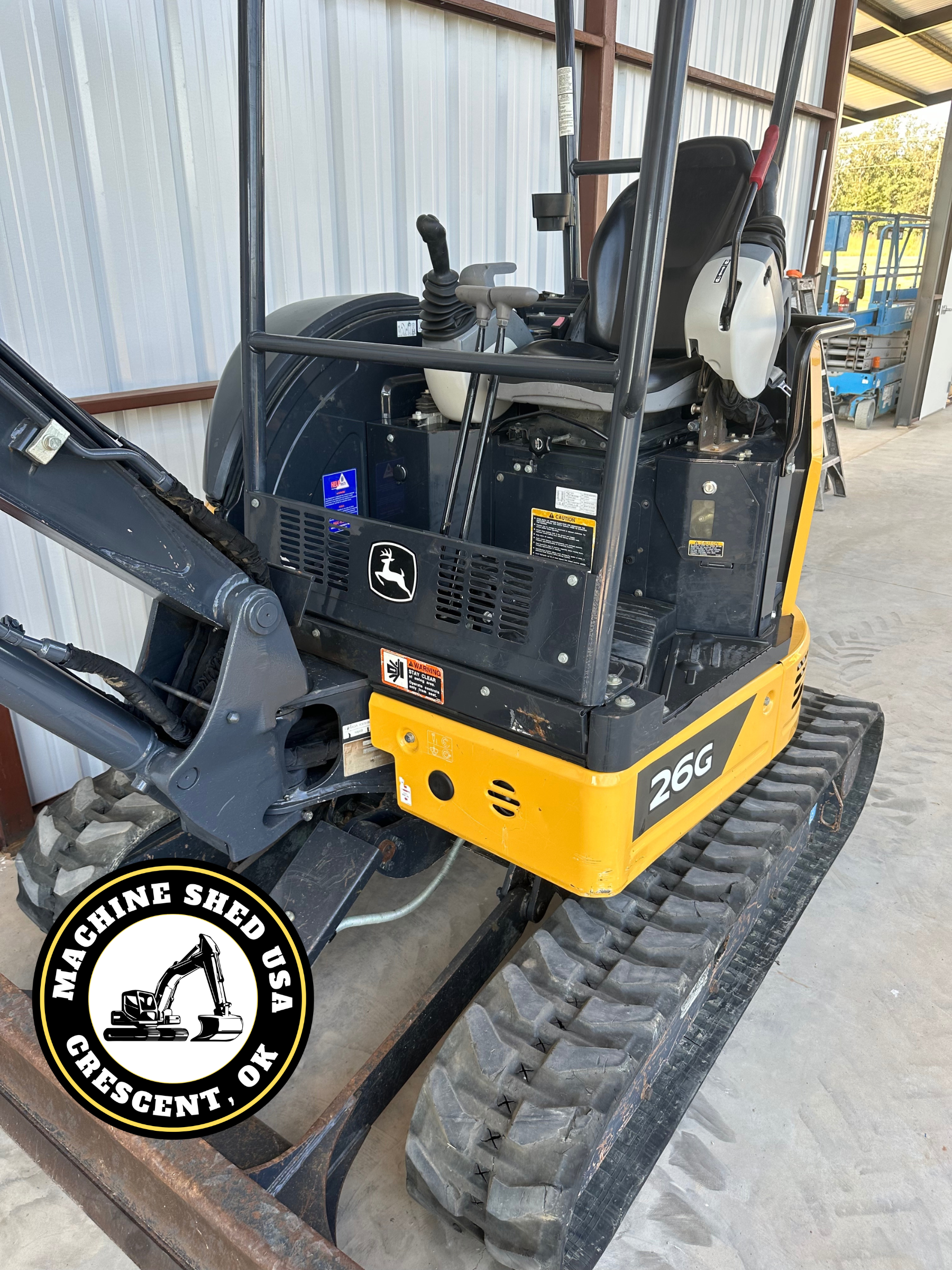 SOLD-2020 John Deere 26G Mini Excavator