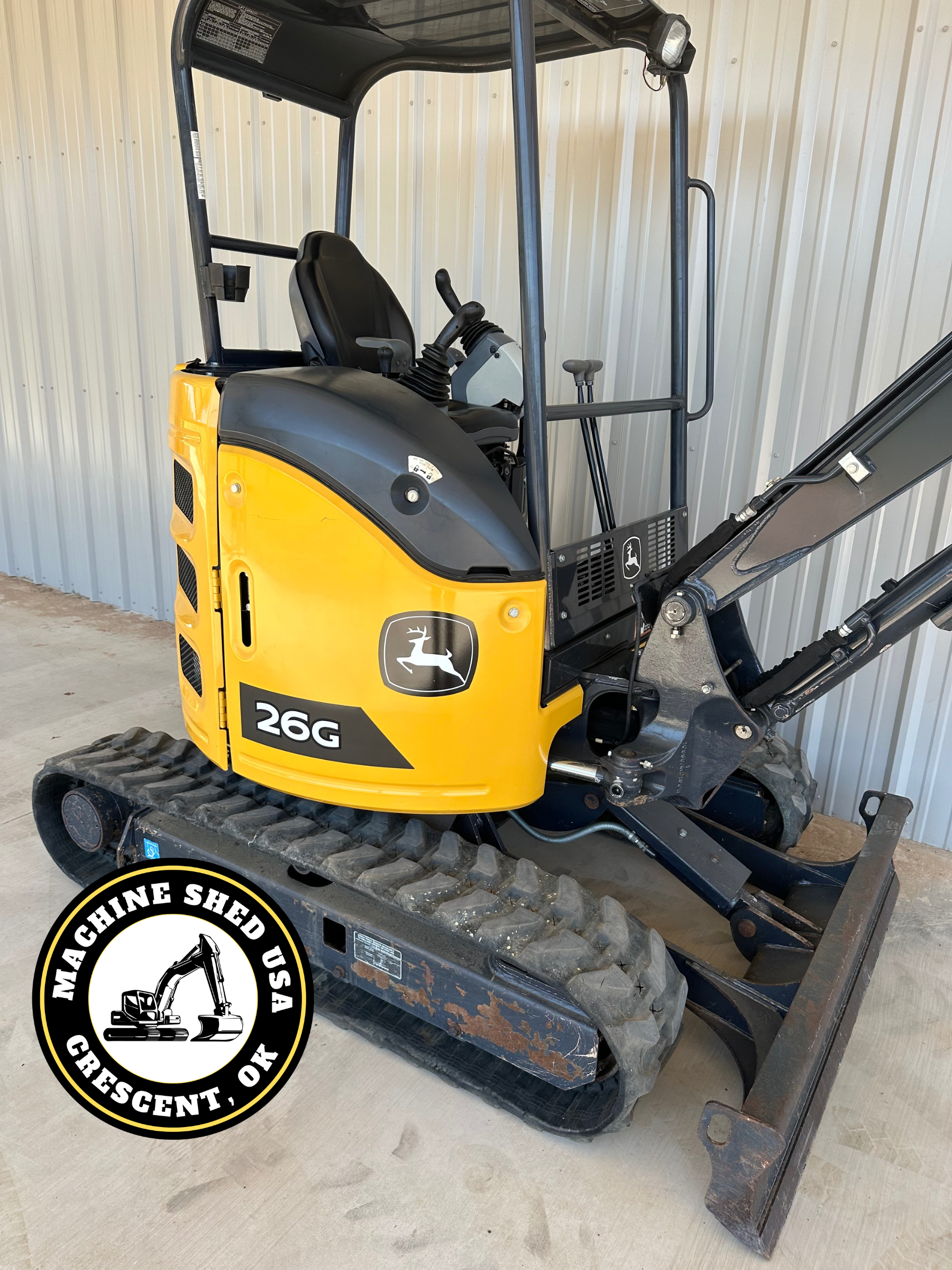 SOLD-2020 John Deere 26G Mini Excavator