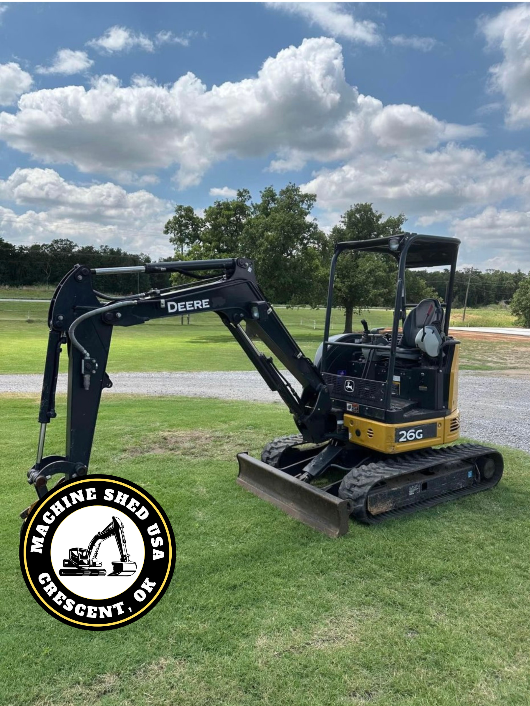 SOLD-2019 John Deere 26G Mini Excavator