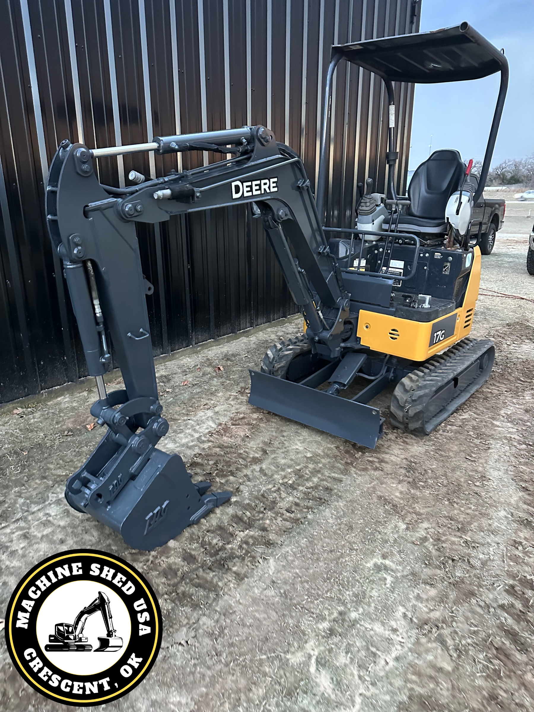 SOLD-2017 John Deere 17G Mini Excavator