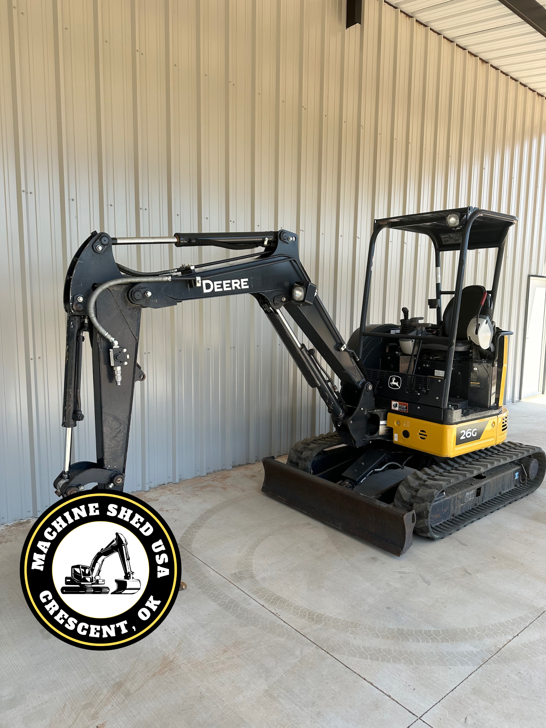 SOLD-2020 John Deere 26G Mini Excavator