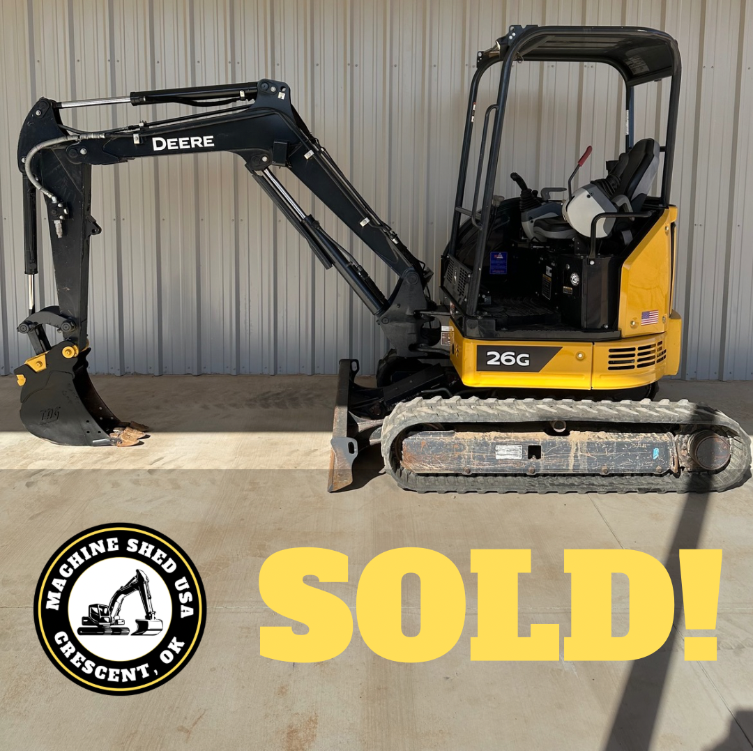 SOLD-2020 John Deere 26G