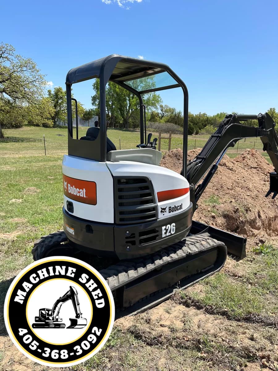 SOLD-Bobcat E26 mini excavator