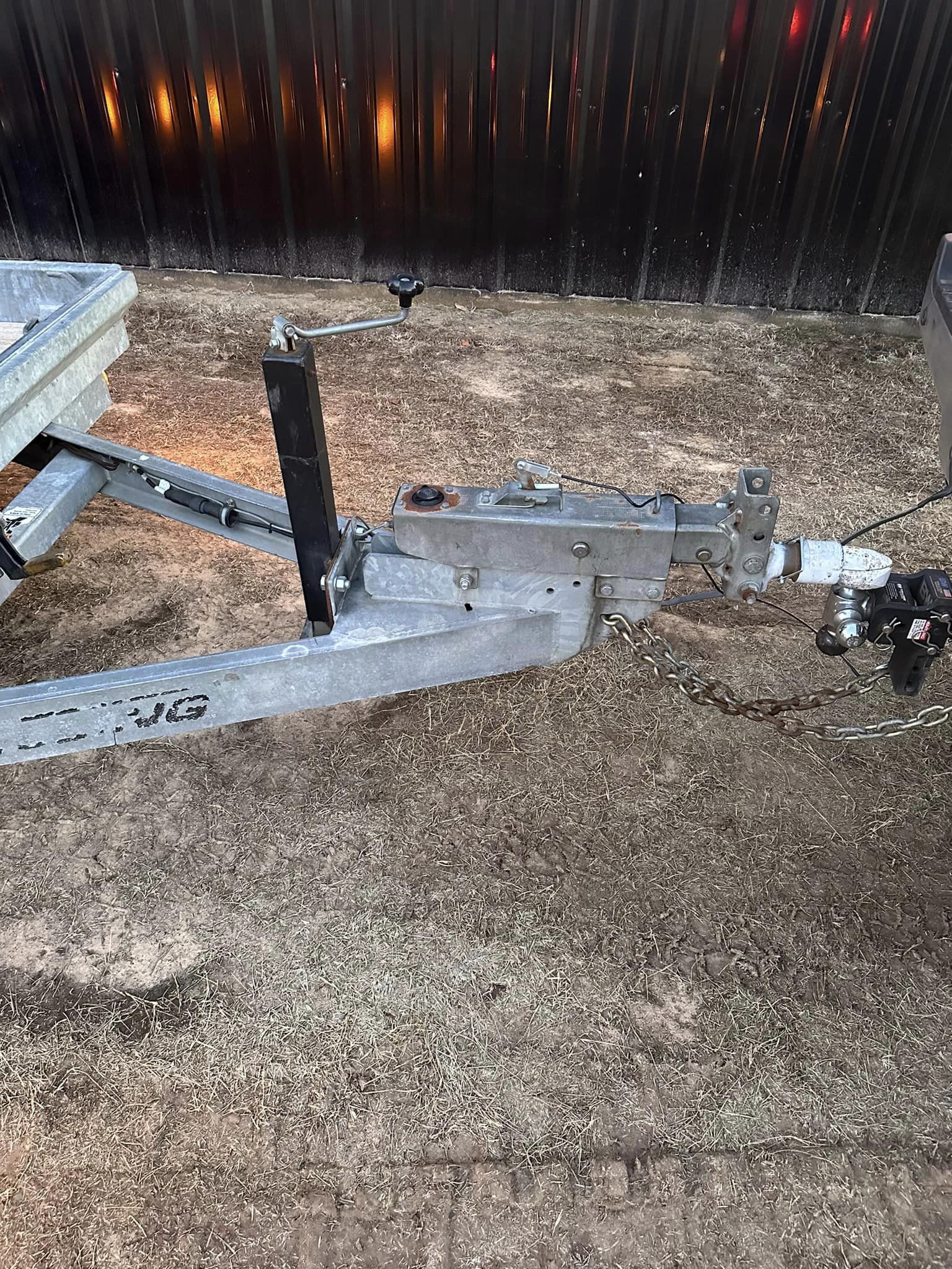 SOLD-12’ Felling commercial Tilt deck trailer.